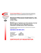 AS9100 Certification for Ensinger PC